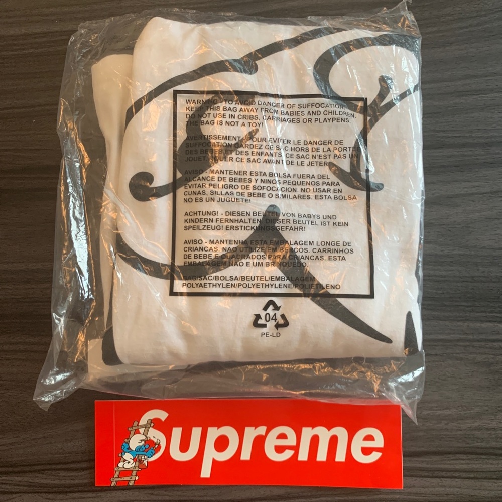 Supreme Smurfs Tee FW20 White